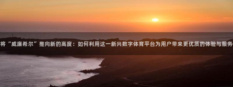 我要上澳客网：将“威廉希尔”推向新的高度：如何利用这一新兴数字体育平台为用户带来更优质的体验与服务